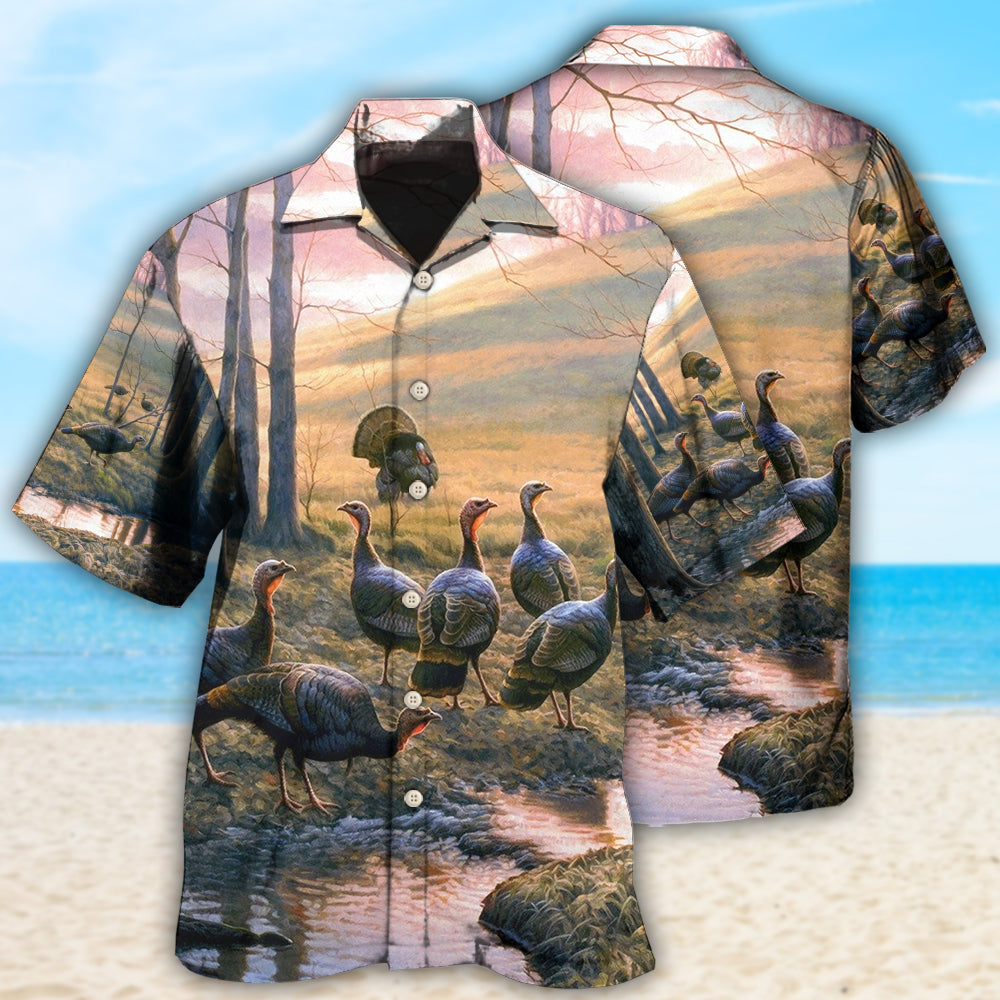 Turkey Beautiful Turkey Smile - Hawaiian Shirt