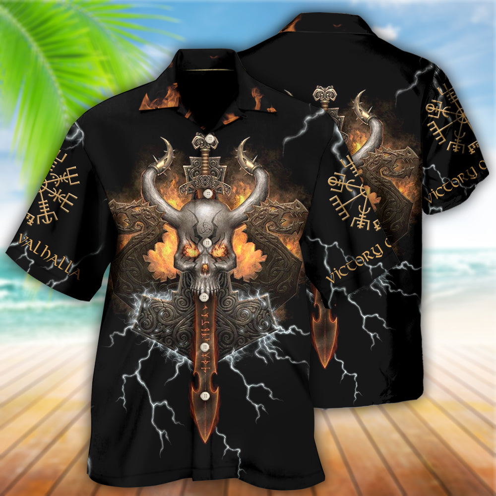 Viking Victory In Life - Hawaiian Shirt
