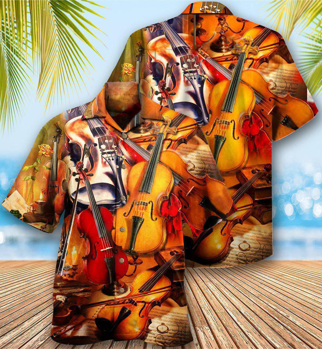 Violin Music Is My Passion - Hawaiian Shirt