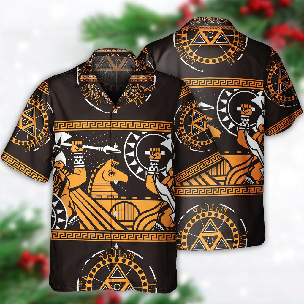Warrior Spartan Warriors So Nice - Hawaiian Shirt