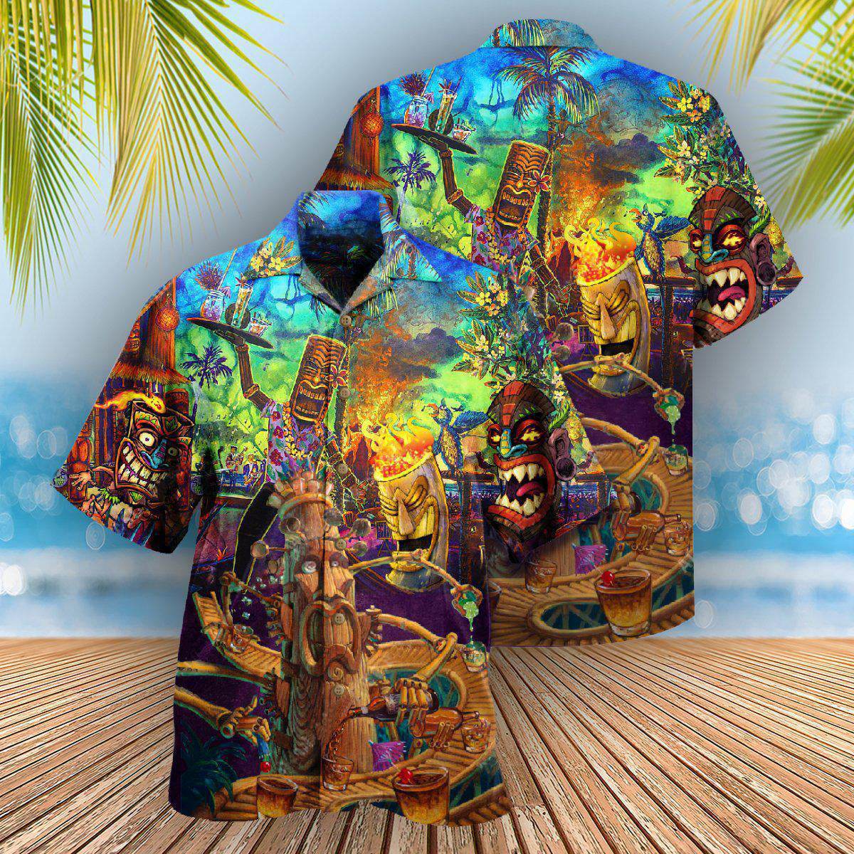 Tiki Welcome To Tiki Bar - Hawaiian Shirt