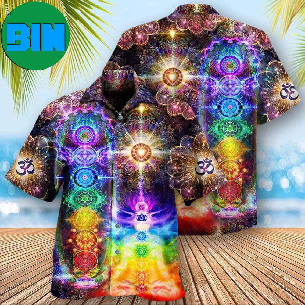 Yoga Mind And Soul In A Harmony Chakra Summer Hawaiian Shirt