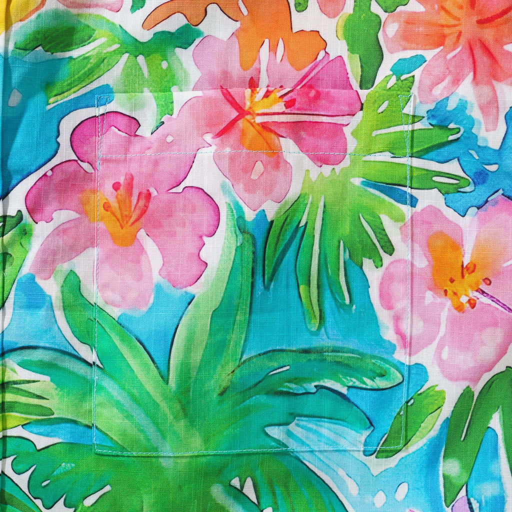Vacation Hawaiian Shirt 100% Cotton Men's Colorful Short Sleeve Button-down Aloha Shirt Get Ready For Vacation By Sun