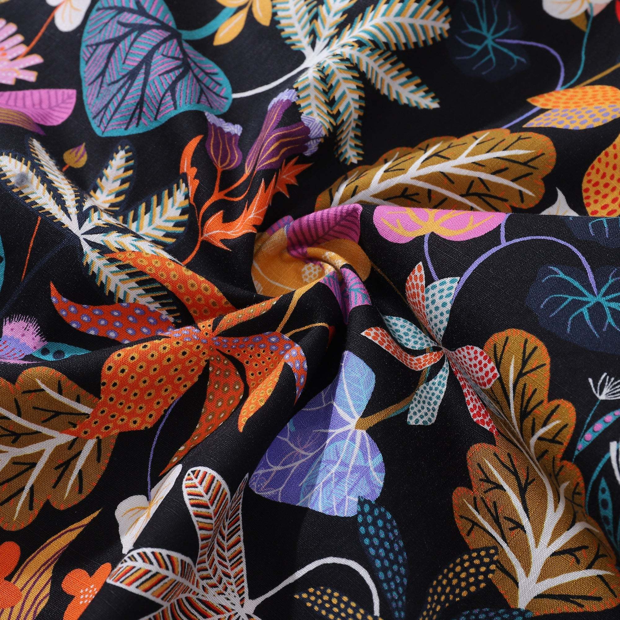 1950s Floral Hawaiian Shirt For Men Gardenia Cotton Button-down Short Sleeve Print Shirt Gardenia By Rachel Parker