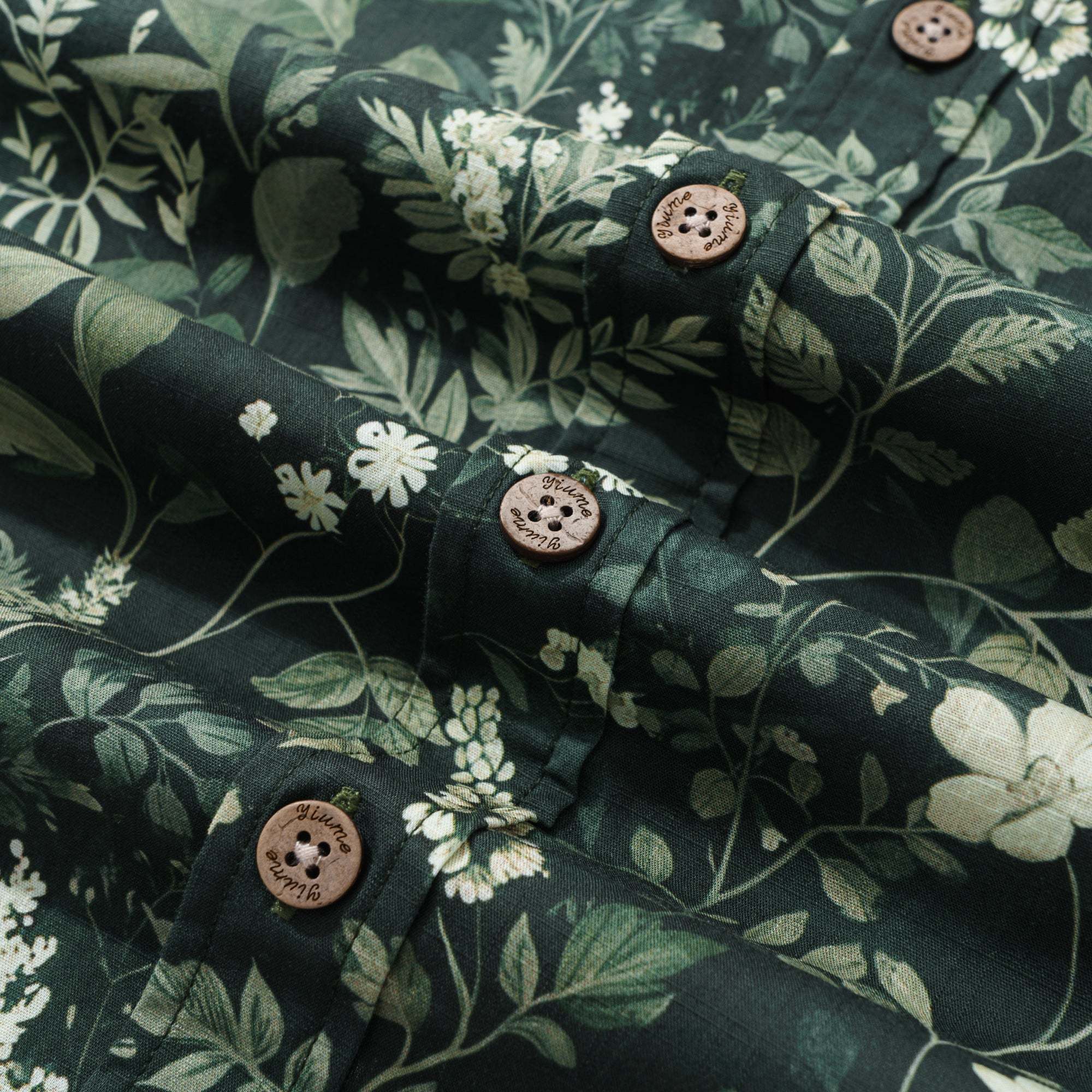 Chemise Hawaïenne Verte des Années 1950 Pour Hommes 100 % Coton À Boutons Courte Manches Tropicale Par Sun