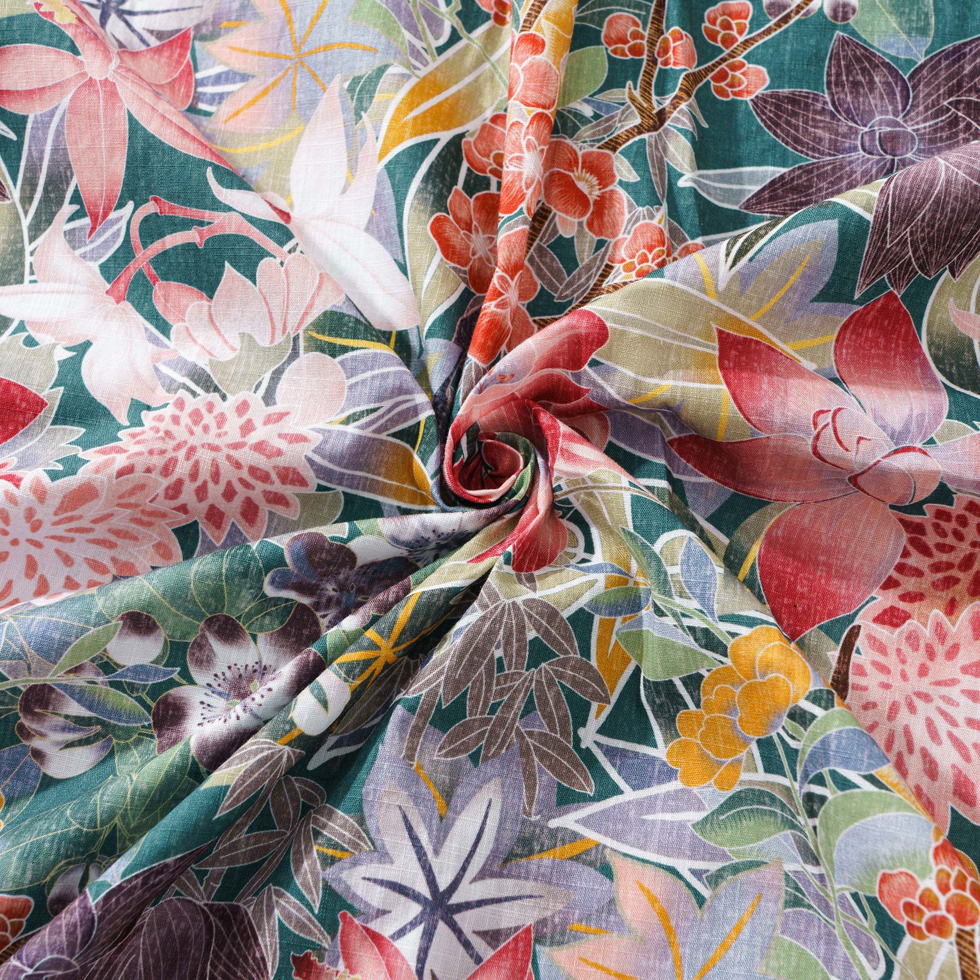 Hawaiian Shirt For Men Sakura Blossom Button-down Shirt Short Sleeve 100% Cotton Aloha Shirt By Cigar