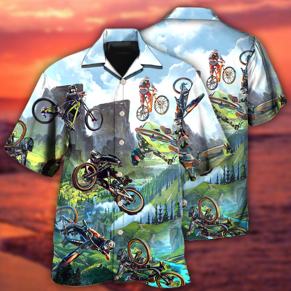 Bike Don't Follow Me You Won't Make It Cool Style - Hawaiian Shirt