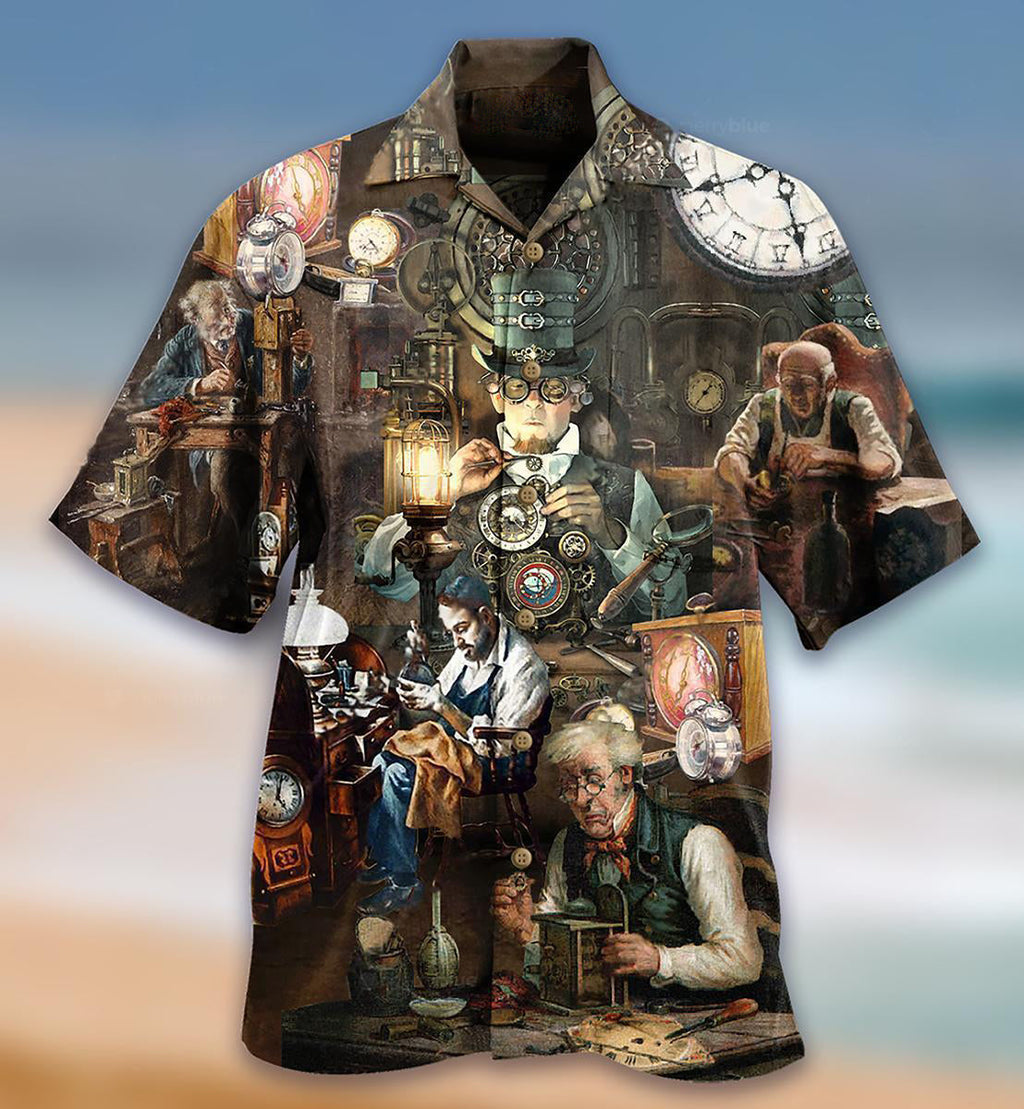 Watchmaker Skillfull Hands Of Excellent Watchmakers - Hawaiian Shirt
