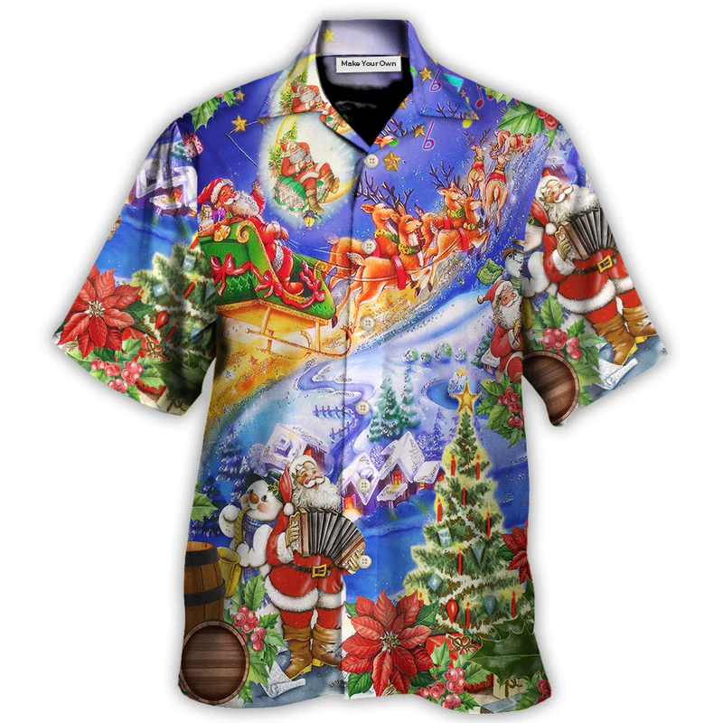 Christmas Santa Claus Love - Hawaiian Shirt