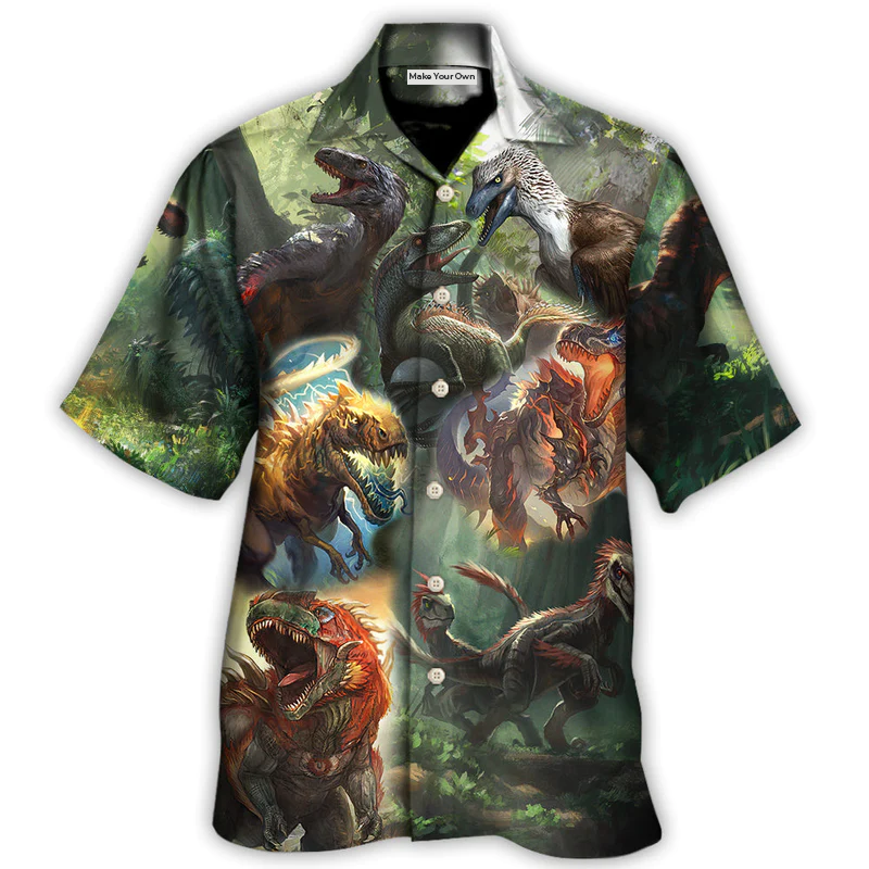 Dinosaur I Am Roar In The Jungle - Hawaiian Shirt