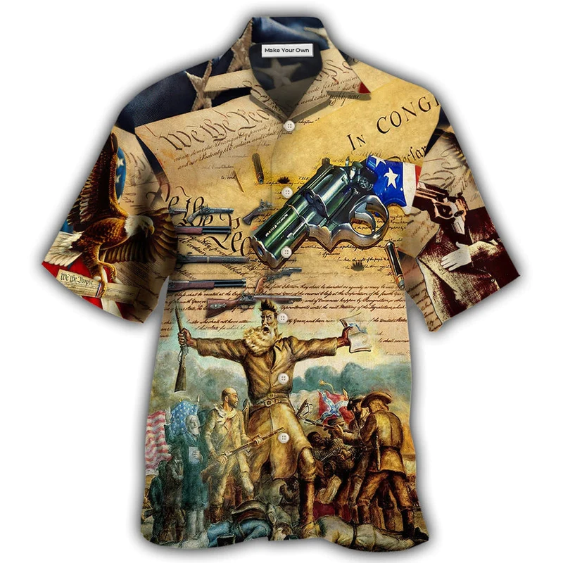 No Gun For Lovely Life - Hawaiian Shirt