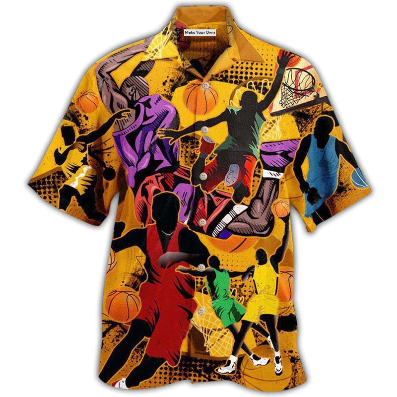 Basketball Life Is Much Better With Basketball - Hawaiian Shirt