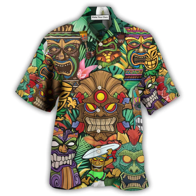 Tiki With Tropical Style - Hawaiian Shirt