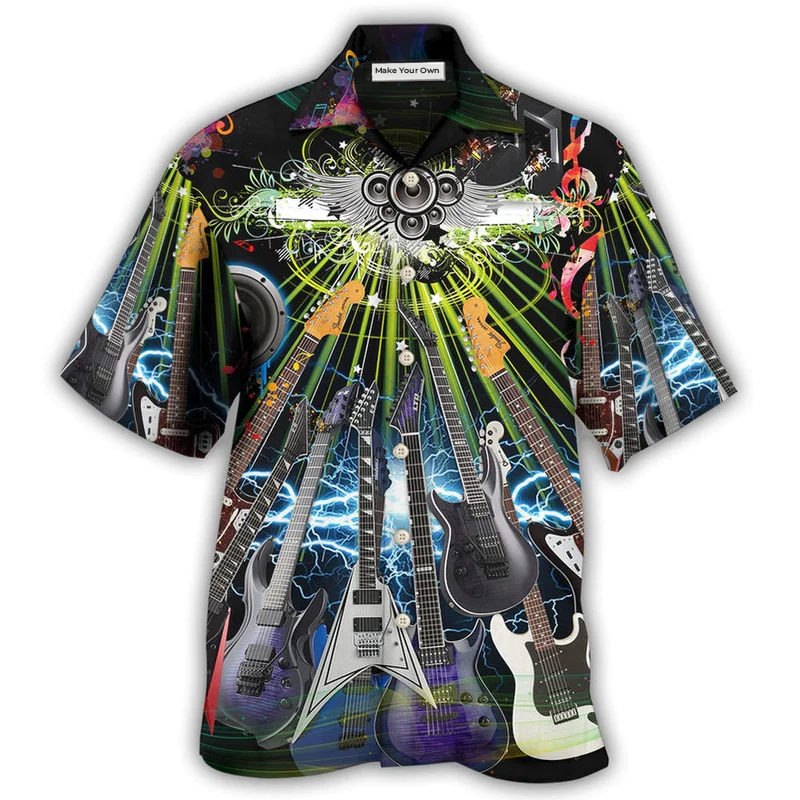 Guitar Life With Guitar - Hawaiian Shirt