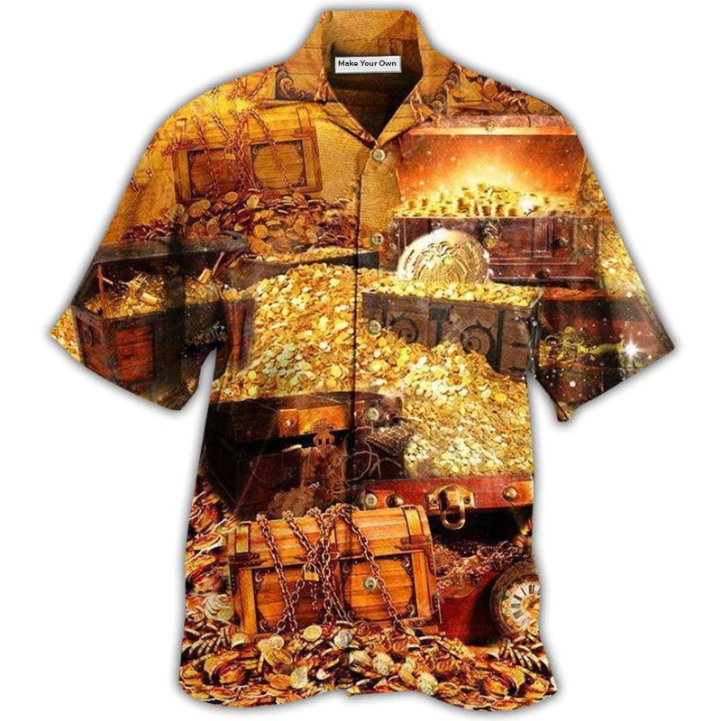 Gold Not All Treasure Is Gold Luxury - Hawaiian Shirt