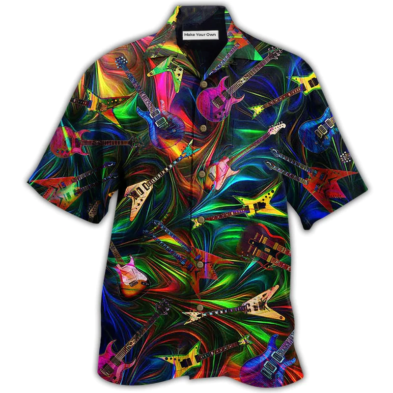 Guitar Music Electric Guitar Amazing - Hawaiian Shirt