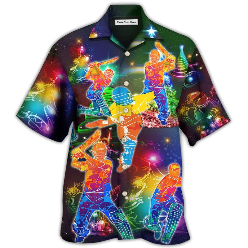 Christmas Life Is Better With Cricket Merry Christmas Blink Blink - Hawaiian Shirt