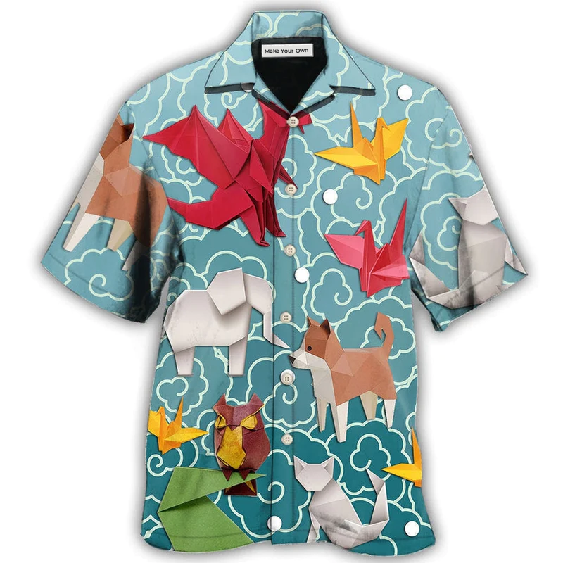 Origami Lover - Hawaiian Shirt