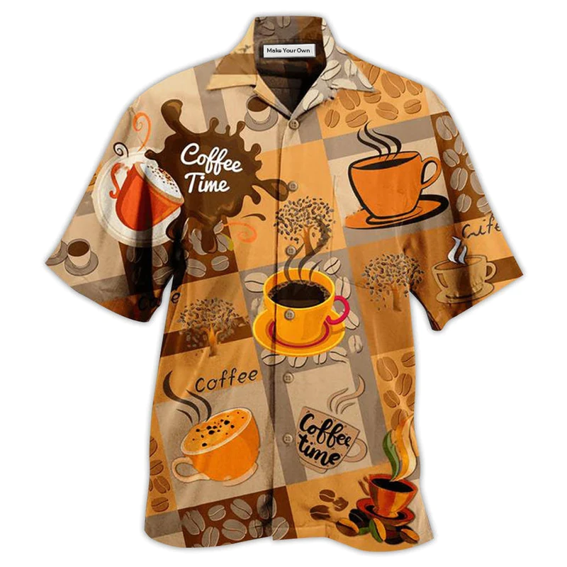 Coffee Time - Hawaiian Shirt