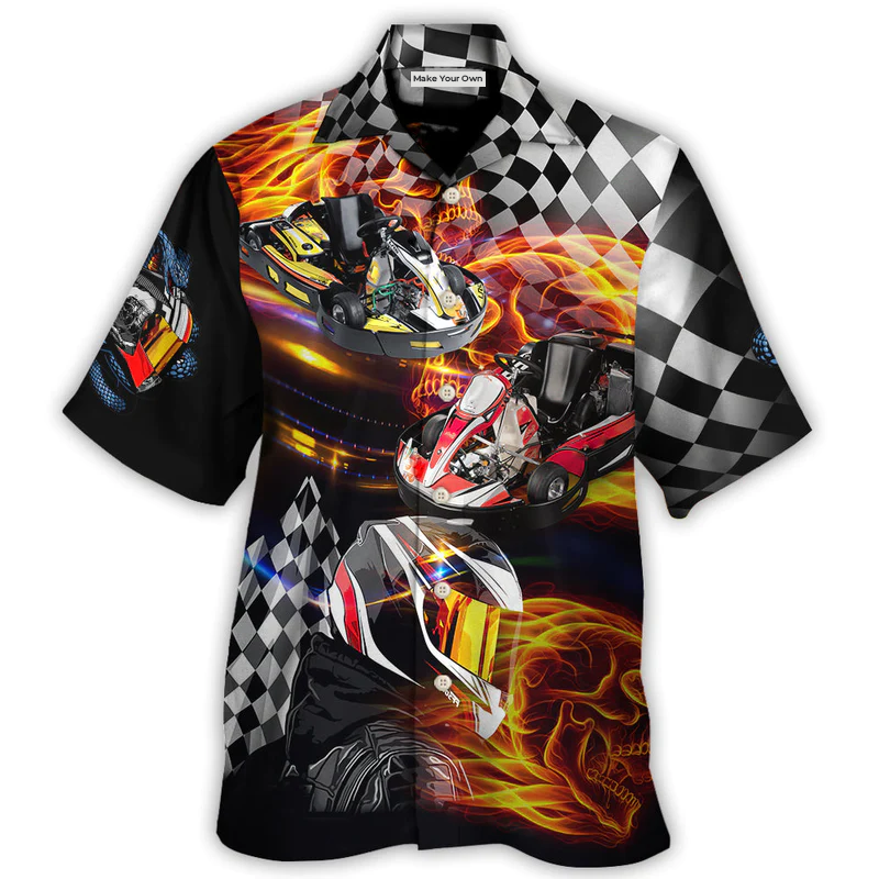 Kart Racing Let's Racing Now - Hawaiian Shirt