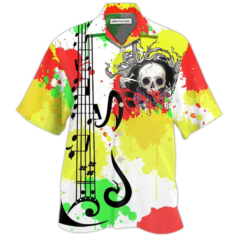 Guitar Colorful Style - Hawaiian Shirt