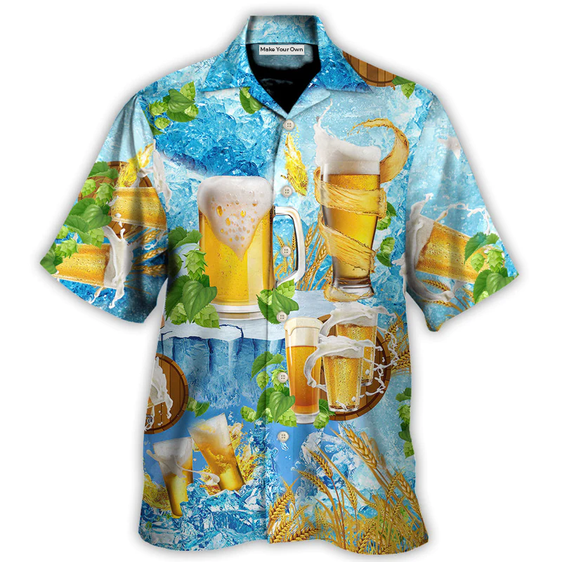 Beer Make Everyone Happy - Hawaiian Shirt