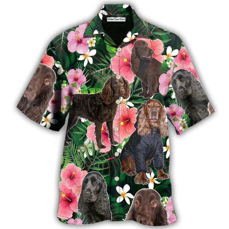 Boykin Spaniel Dog Tropical Lover - Hawaiian Shirt