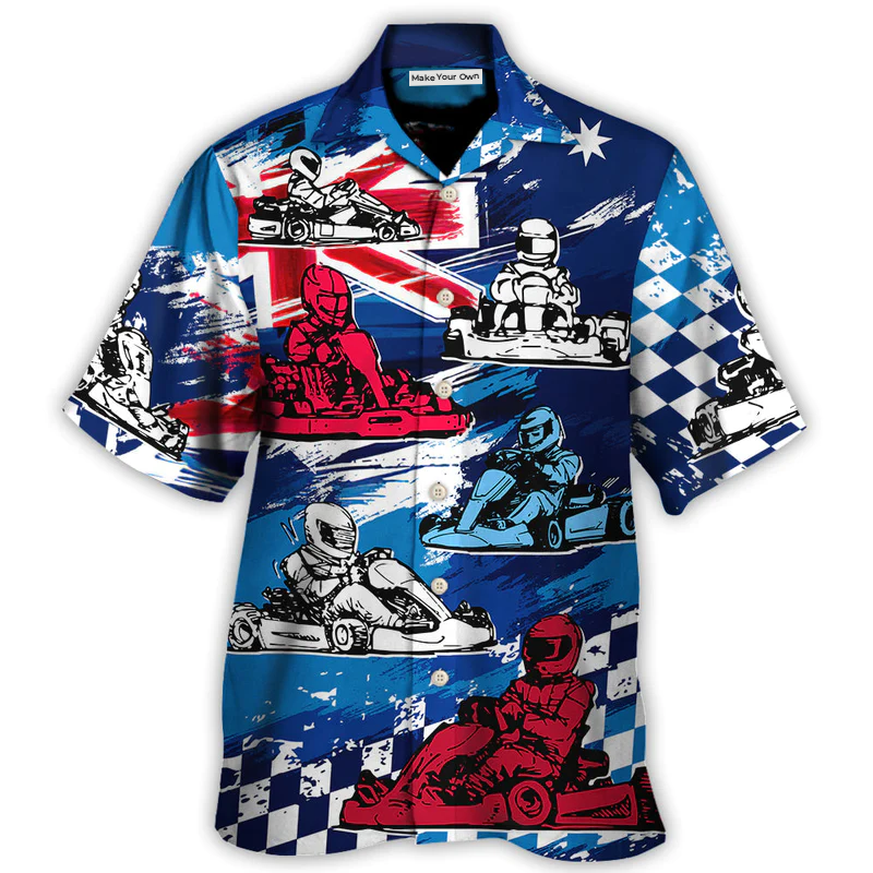 Kart Racing Winner Champion - Hawaiian Shirt
