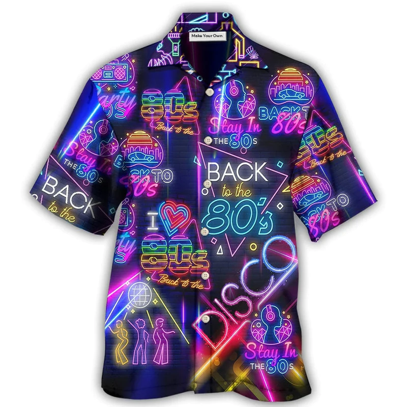 Disco To The Disco Music Love - Hawaiian Shirt
