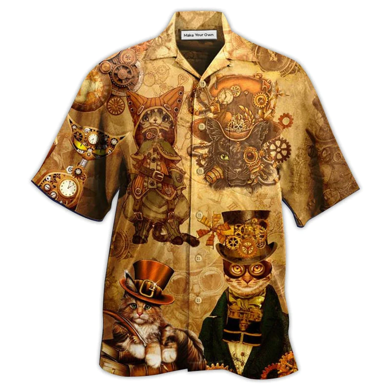 Cat Luxury Style - Hawaiian Shirt