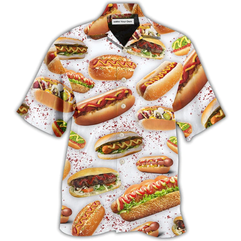 Hot Dog Basic Style - Hawaiian Shirt