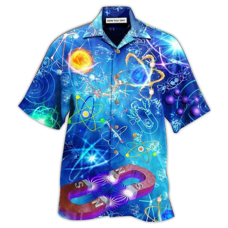 Physical Doesn't Drive Me Crazy Blue - Hawaiian Shirt