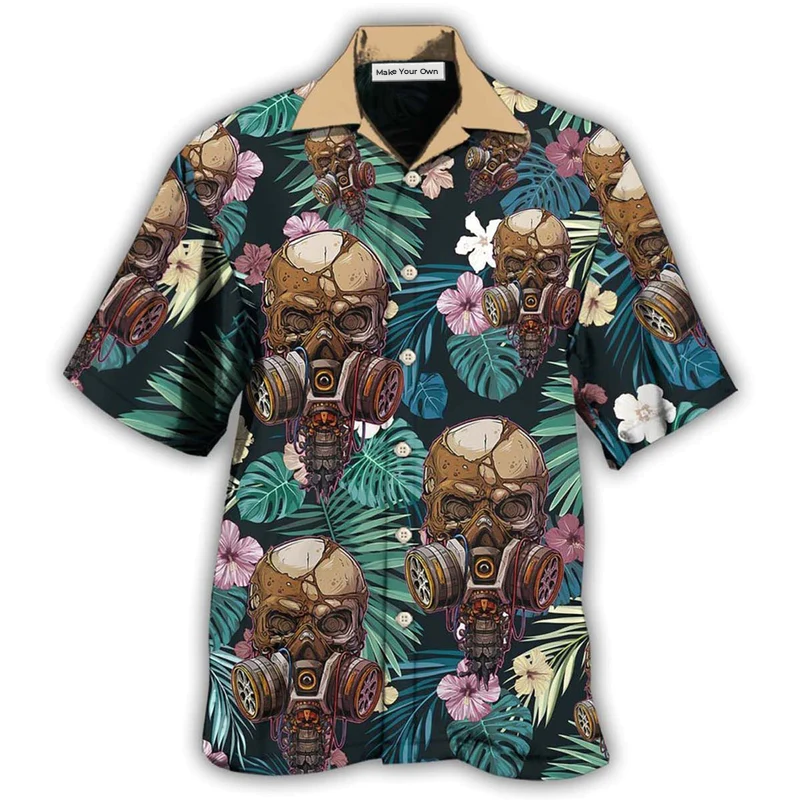 Skull Style Lover Skull - Hawaiian Shirt