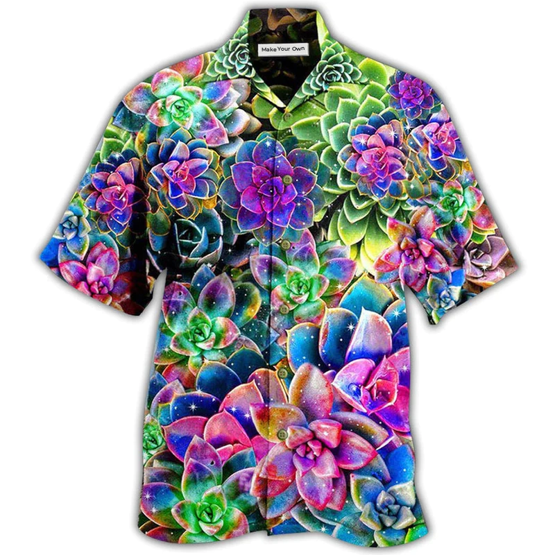 Succulent Flowers Succulents Are Planttastic - Hawaiian Shirt