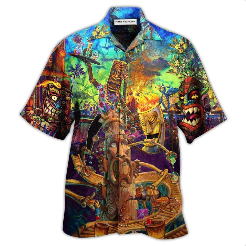 Tiki Welcome To Tiki Bar - Hawaiian Shirt
