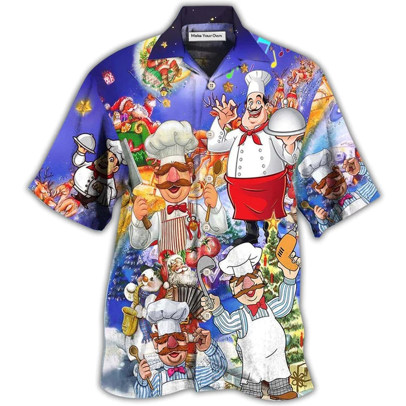 Chef Once You Put My Meat In Your Mouth You're Going To Want To Swallow Funny - Hawaiian Shirt