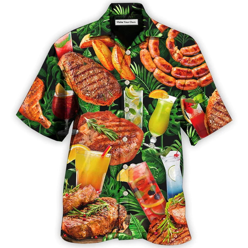 Cocktail BBQ  Style - Hawaiian shirt