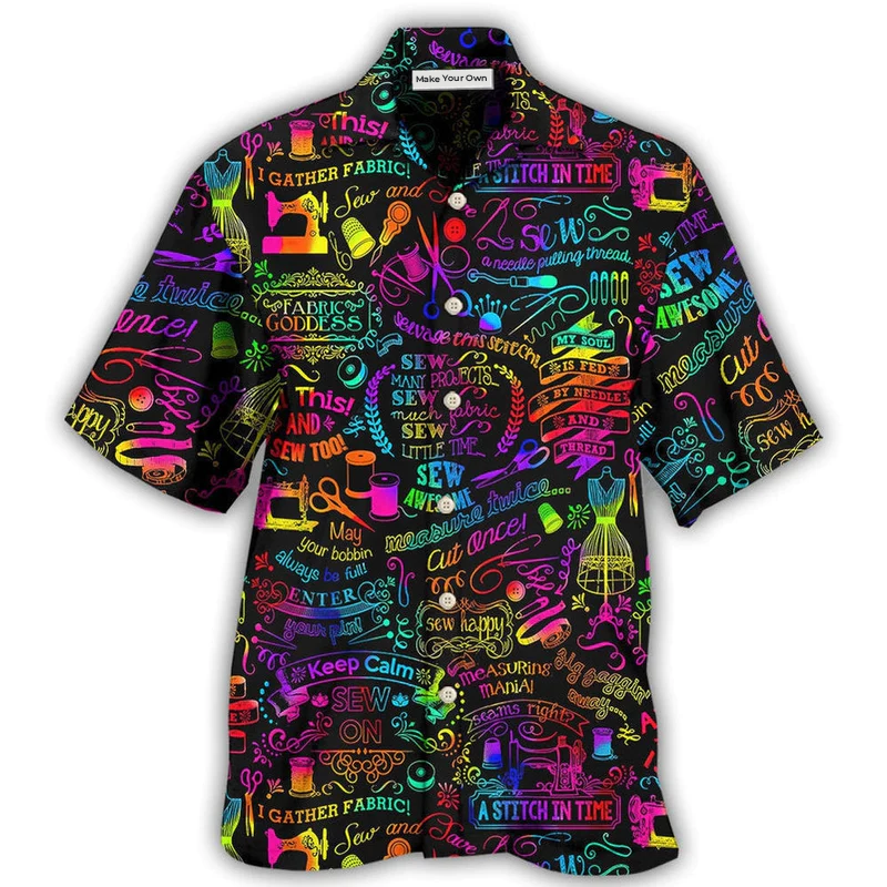 Sewing Beautiful Words - Hawaiian Shirt