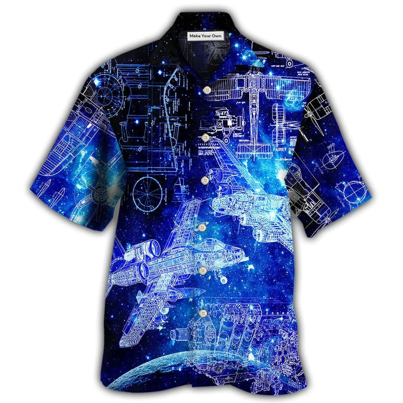Engineer Aerospace Style - Hawaiian Shirt