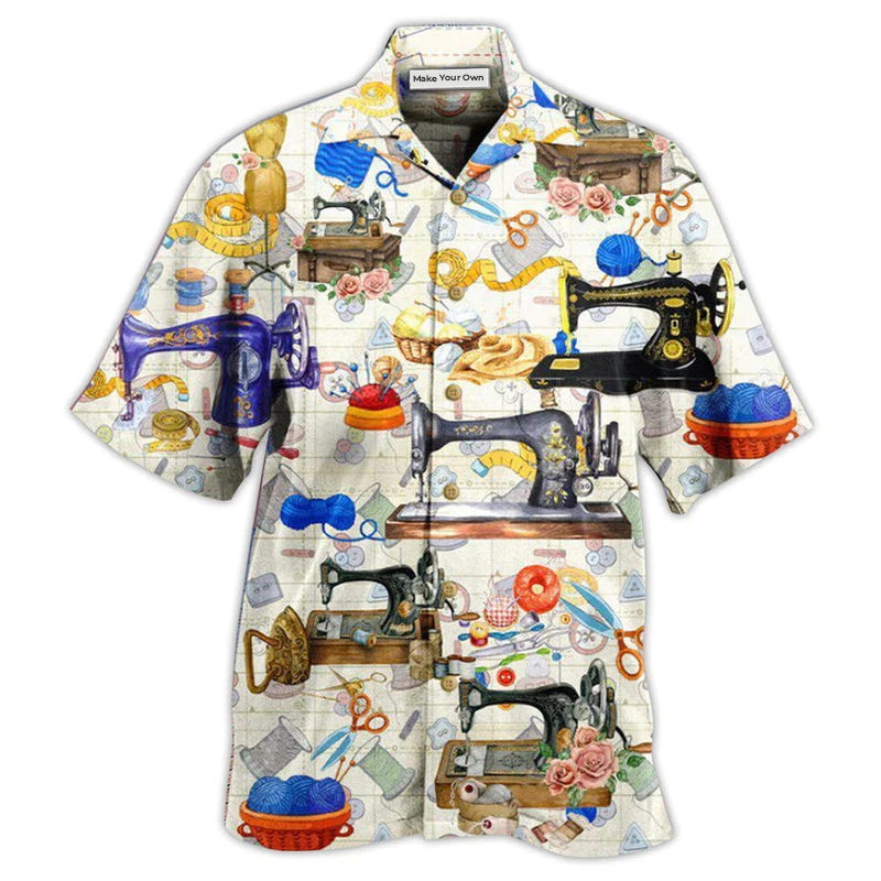 Sewing Fills My Days - Hawaiian Shirt
