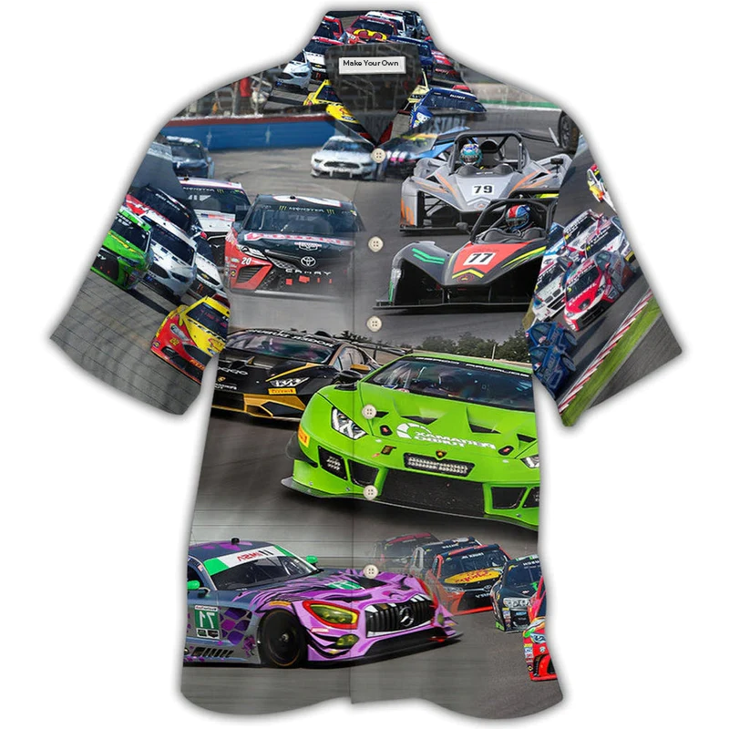 Car Racing Real - Hawaiian Shirt