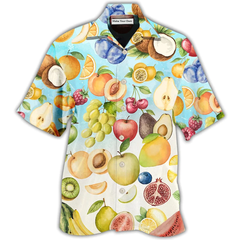 Fruit Summer Good Basic Backgound - Hawaiian shirt