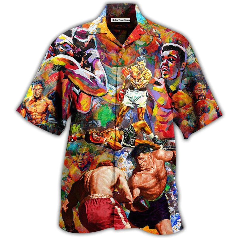 Boxing Is My Therapy Mix Color - Hawaiian Shirt