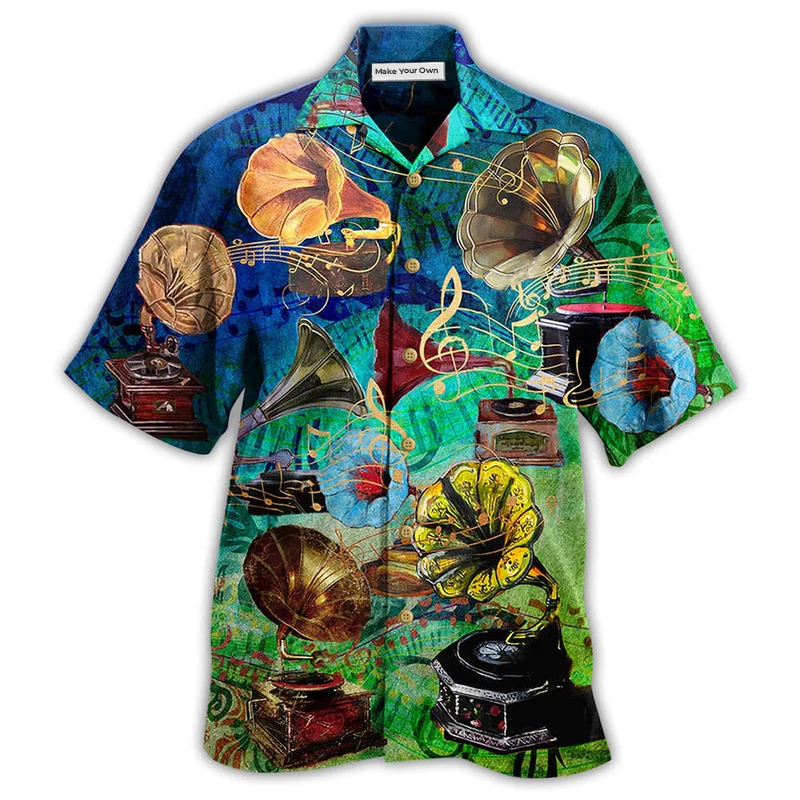 Gramophone Music My Life - Hawaiian Shirt