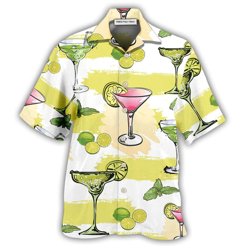 Cocktail Margarita Summer Party - Hawaiian Shirt