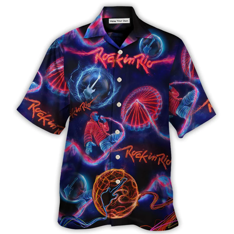 Rock In Rio Music Lover Amazing Style - Hawaiian Shirt