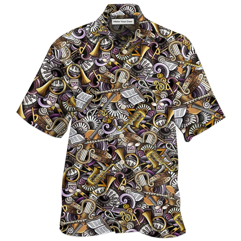 Music Classical Make Me Happy - Hawaiian Shirt