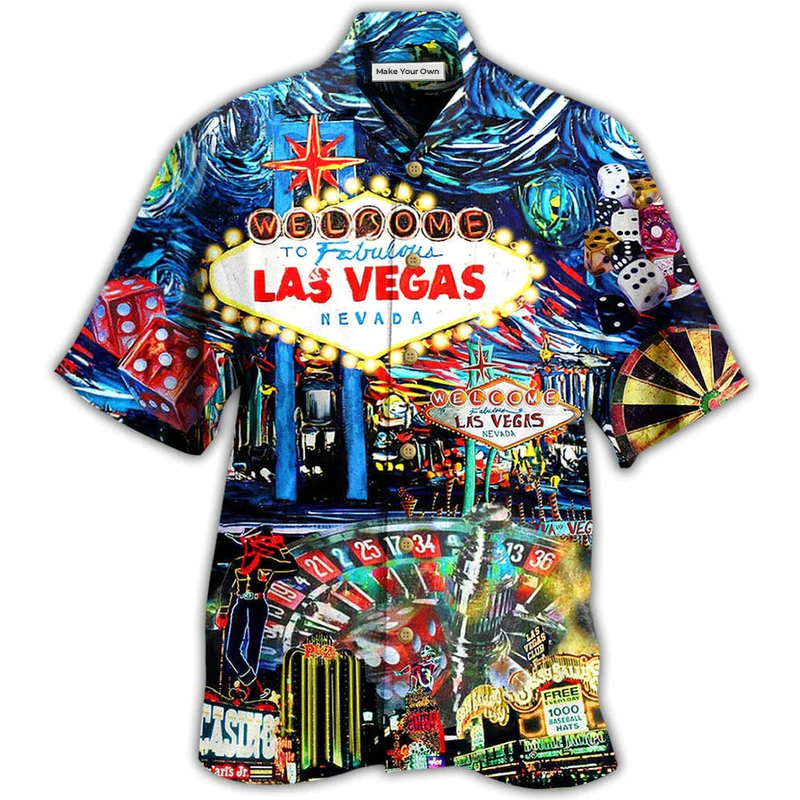Las Vegas Welcome Every Body - Hawaiian Shirt