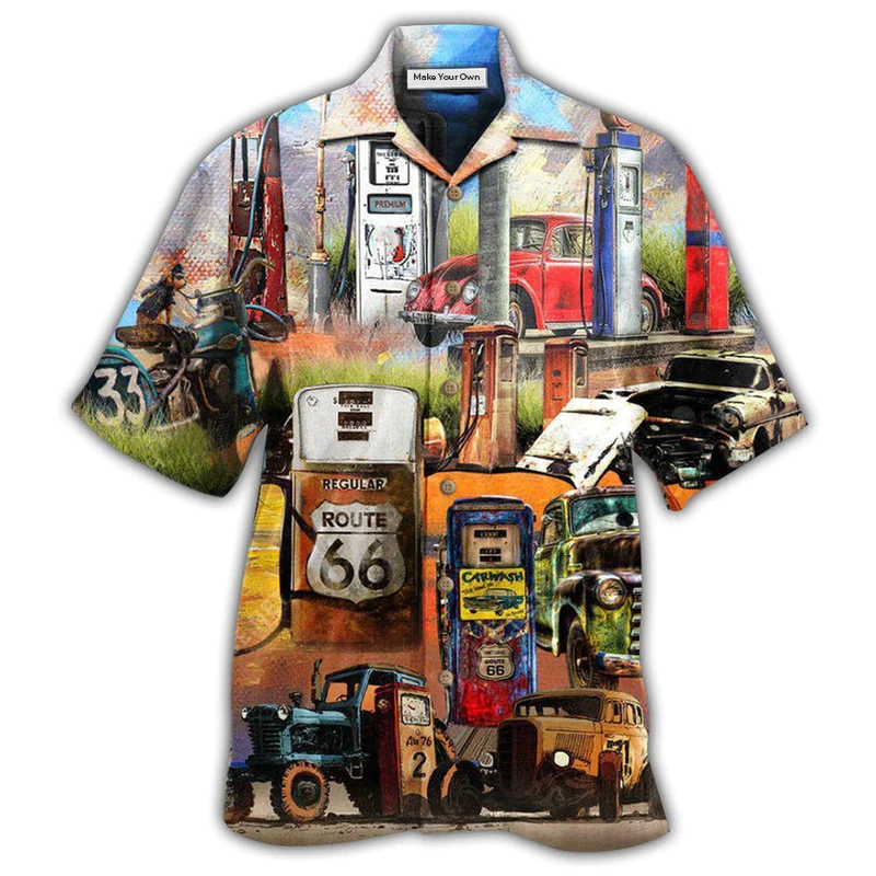 Car Filling Full Driving Far - Hawaiian Shirt
