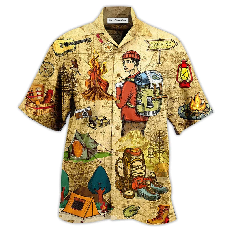 Camping Love Life - Hawaiian Shirt
